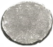 Silver 5 Asses Turms series II: facing left, Etruria, 401 BC - 301 BC reverse image