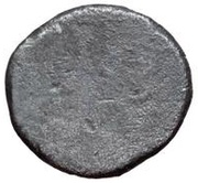 Silver 5 Asses Owl series I: facing right, Etruria, 301 BC - 206 BC reverse image