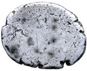 Silver 10 Asses Apulu series II: facing right, Etruria, 301 BC - 206 BC reverse image