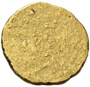 Gold 10 Asses Male head series III: bust right; value left reverse image
