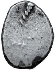 Silver 20 Asses Gorgoneion series II: club reverse image
