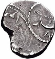 Silver 20 Asses Menrva series I, Etruria, 301 BC - 206 BC reverse image