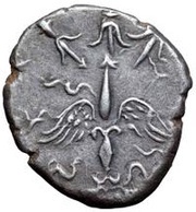 Silver 20 Asses Tinia series, Etruria, 301 BC - 206 BC reverse image