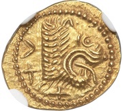 Gold 25 Asses Lion's head series I obverse image