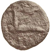 1 Triens, Etruria, 280 BC - 260 BC reverse image