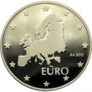 100 Leva 120 Years Council of Ministers: Euro, Bulgaria, 1999 reverse image