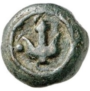 1 Uncia Wheel / Anchor; four spokes reverse image