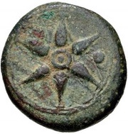 1 Uncia Wheel / Anchor; struck obverse image