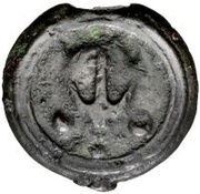 1 Quadrans Wheel / Anchor, Etruria, 240 BC - 225 BC reverse image