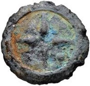 1 Quadrans Wheel / Wheel, Etruria, 240 BC - 225 BC reverse image