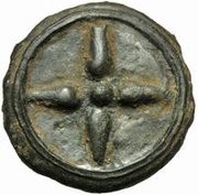1 Quadrans Wheel / Amphora obverse image