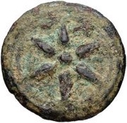 1 Semis Wheel / Anchor; six spokes obverse image