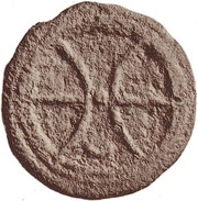 ½ As Archaic wheel / Archaic wheel, Etruria, 240 BC - 225 BC reverse image