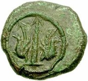 1 Uncia Series II, Etruria, 215 BC - 211 BC reverse image