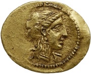 Gold 5 Asses obverse image