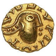 Tremissis - Moneyer Angiulfus Orleans mint obverse image