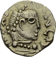 Tremissis - Moneyer Eligius - Clovis II Paris mint obverse image