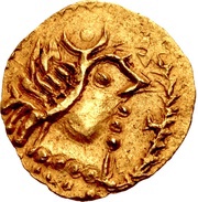 Tremissis - Moneyer Gavaletano Banassac mint obverse image