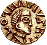 Tremissis - Chlothar III Paris mint obverse image