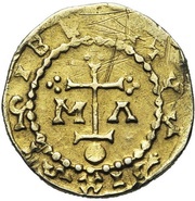 Solidus - Sigebert III Marseille mint reverse image