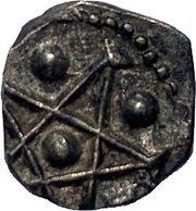 Denier anonyme au pentalpha Touraine obverse image