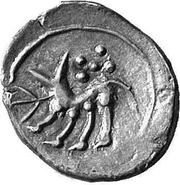 Obol, Gaul, 150 BC - 80 BC reverse image