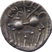 Drachm with horse, Gaul, 300 BC - 100 BC reverse image