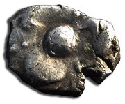 Drachm with flower or trefoil obverse image