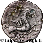 Silver Stater with situla, Gaul, 100 BC - 40 BC reverse image
