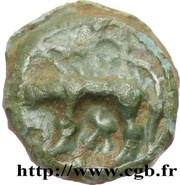 Potin with boar heavy type reverse image