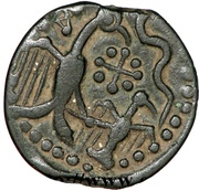 Bronze with birds and snake, Gaul, 100 BC - 1 BC reverse image
