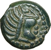 Bronze with eagle and wheel obverse image