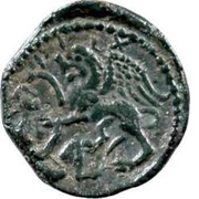 Bronze with attacking Griffin, Gaul, 40 BC - 30 BC reverse image