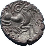 Stater Class III, Gaul, 80 BC - 50 BC reverse image