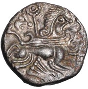 Stater class V, Gaul, 75 BC - 50 BC reverse image