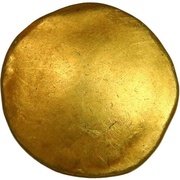 ½ Gold Stater uniface, Gaul, 80 BC - 50 BC reverse image