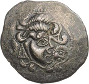 Stater with boar and eagle obverse image