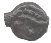 Potin with Indian head and boar reverse image