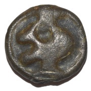 Potin with Devil head Class II obverse image