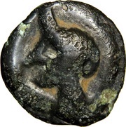 Potin with crescents obverse image