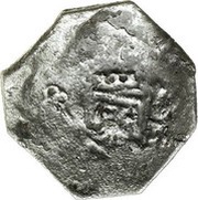 1 Grosch Imitation of Byzantine golden solidus, Anonymous ruler reverse image