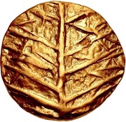 Stater with intertwined lines obverse image
