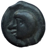 Potin with bald head obverse image