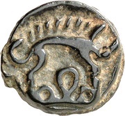 Potin au sanglier classe Ie, Gaul, 75 BC - 50 BC reverse image