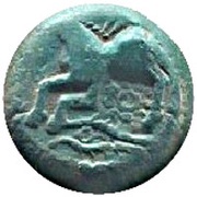 Bronze MATUGIINOS or MATUGENOS, Gaul, 60 BC - 50 BC reverse image