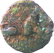 Bronze with Griffin MEDIOMA Class II, Gaul, 60 BC - 40 BC reverse image