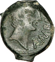 Bronze with ox ARG AMBACT Class I obverse image