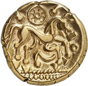 Stater with epsilon, Gaul, 100 BC - 50 BC reverse image