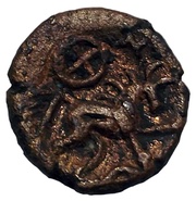 Bronze with branches, Gaul, 60 BC - 50 BC reverse image