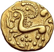¼ Stater Class V, Gaul, 60 BC - 40 BC reverse image